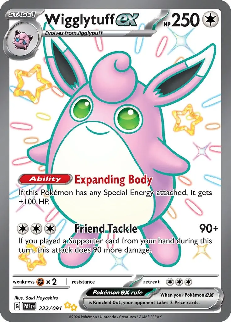 Wigglytuff Ex (222/091) (Paf) 1