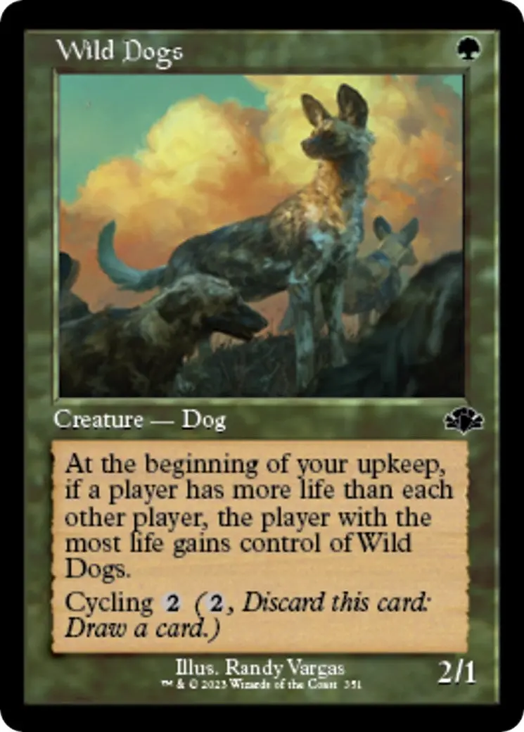 Wild Dogs (Retro Frame) (351) (Dmr) 1