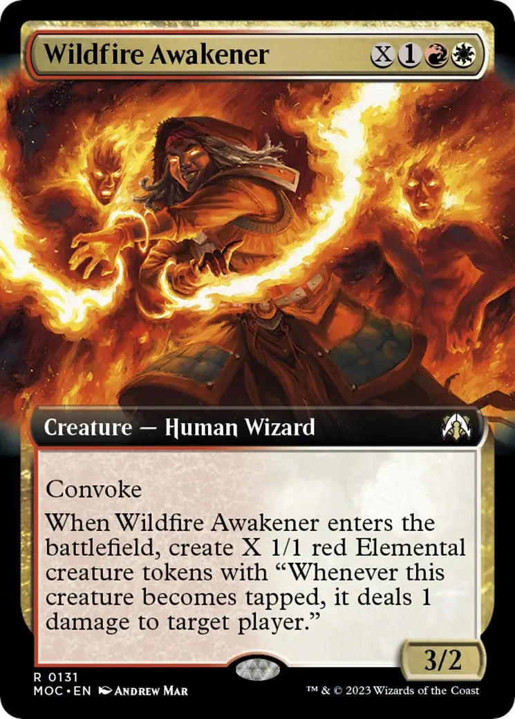 Wildfire Awakener (Extended Art) (131) (Moc) 1