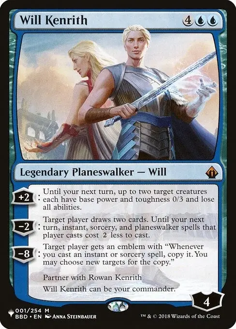 Will Kenrith (001/254) (List) 1
