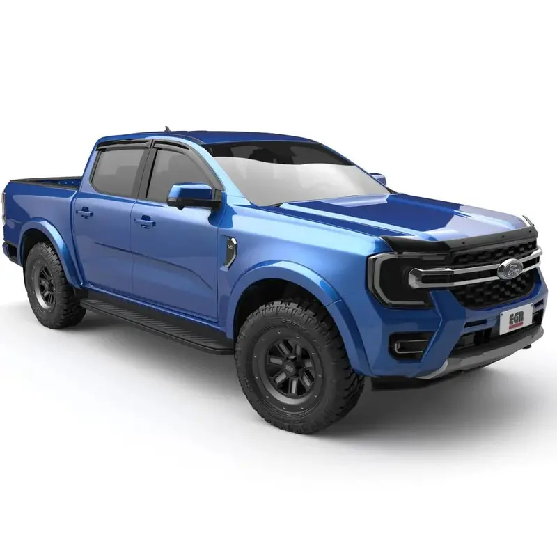 Window Slimline Weather Shield For Next-Gen Ford Ranger Ra 2022 Onwards 1