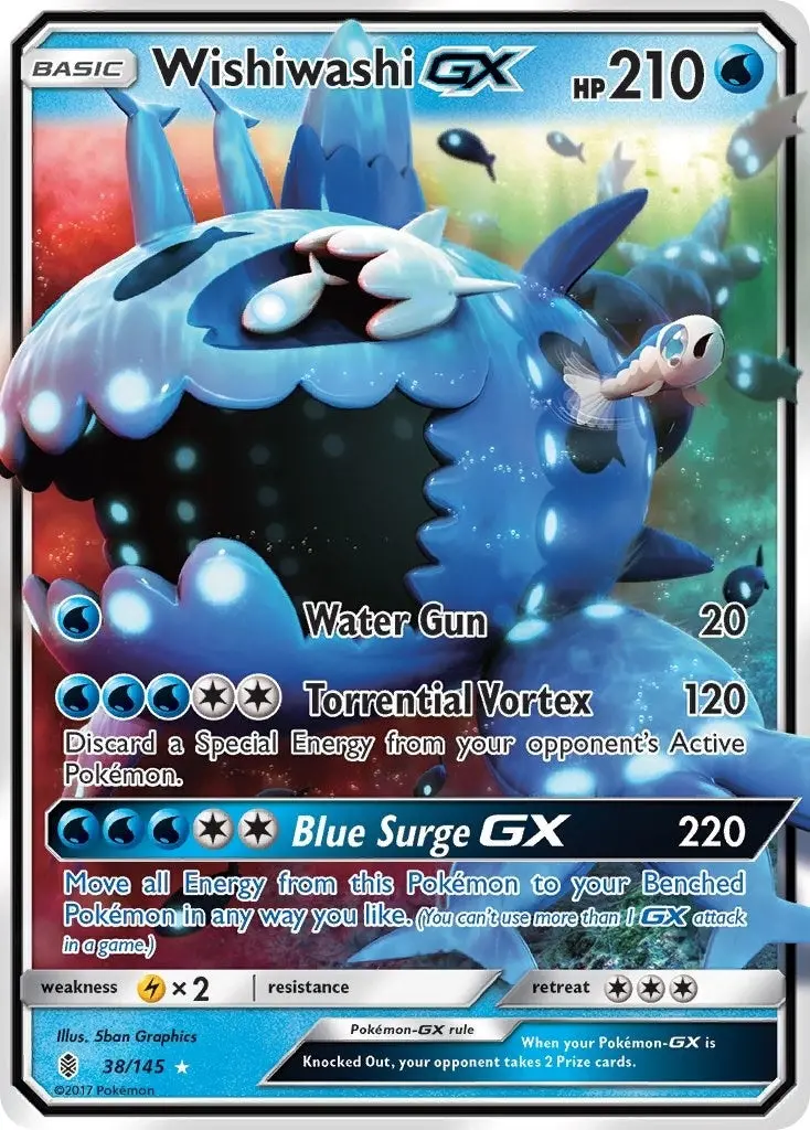 Wishiwashi Gx (38/145) (Sm02) 1