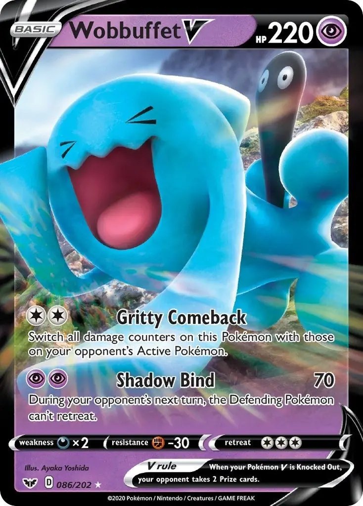 Wobbuffet V (086/202) (Swsh01) 1