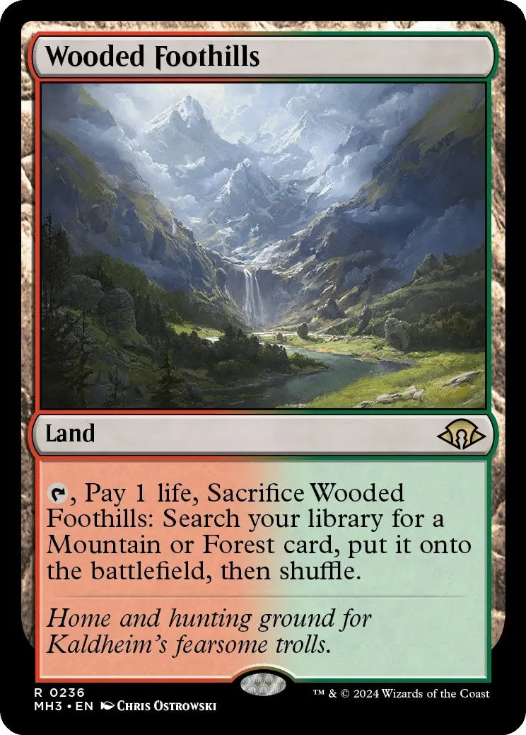 Wooded Foothills (236) (Mh3) 1