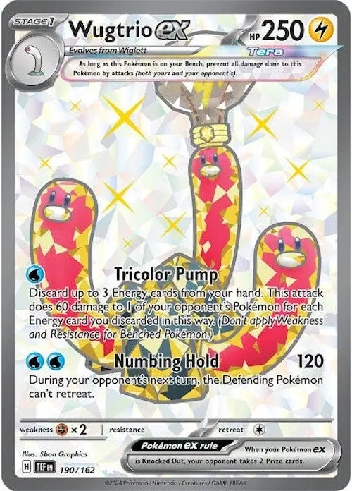 Wugtrio Ex (190/162) (Tef) 1