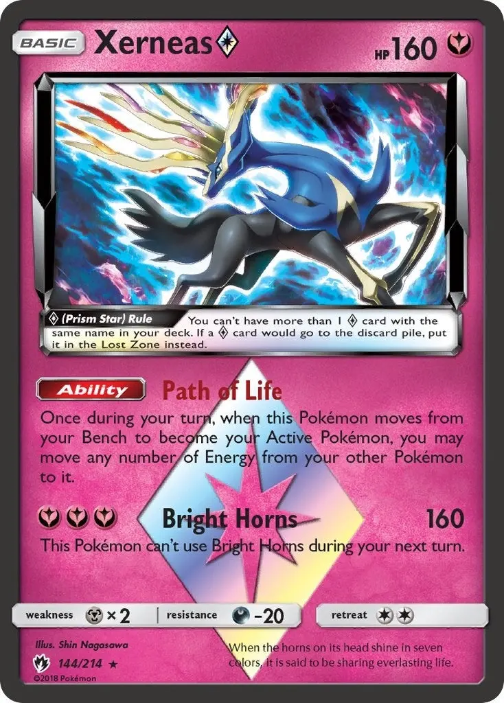 Xerneas Prism Star (144/214) (Sm8) 1