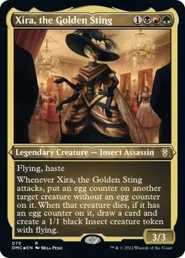 Xira, The Golden Sting (Foil Etched) (70) (Dmc) 1