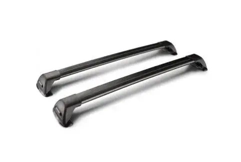 Yakima Flush Bar Black Roof Rack Pair S29y - 115 & 120Cm 1