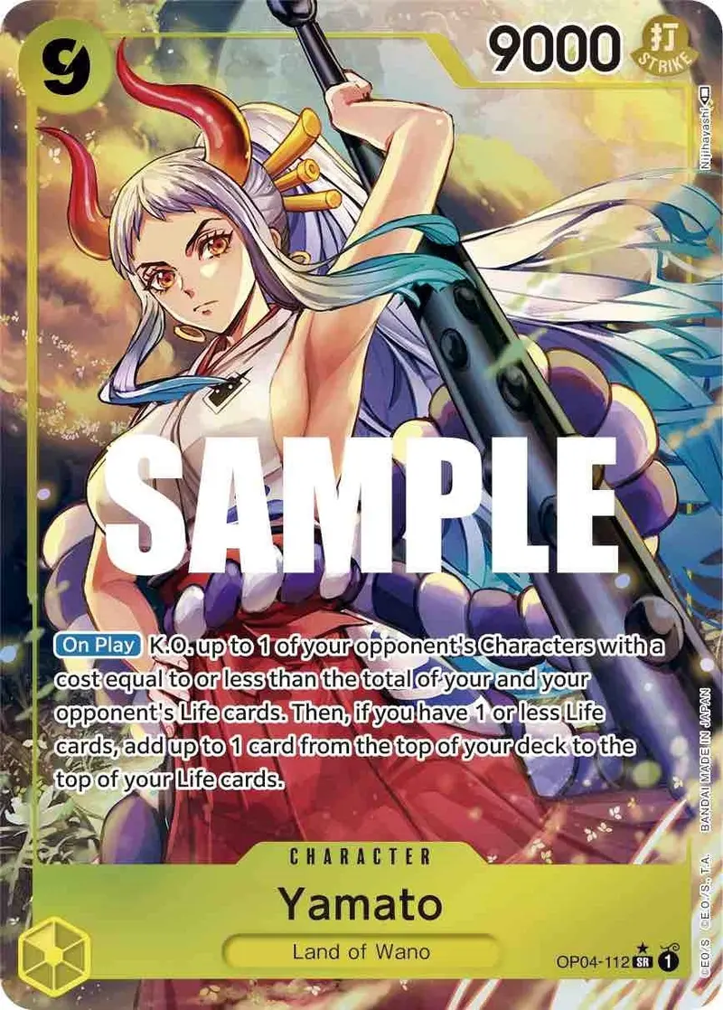 Yamato (Alternate Art) (Op04-112) (Op04) 1