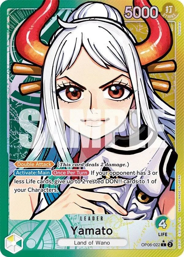 Yamato (Alternate Art) (Op06-022) (Op06) 1