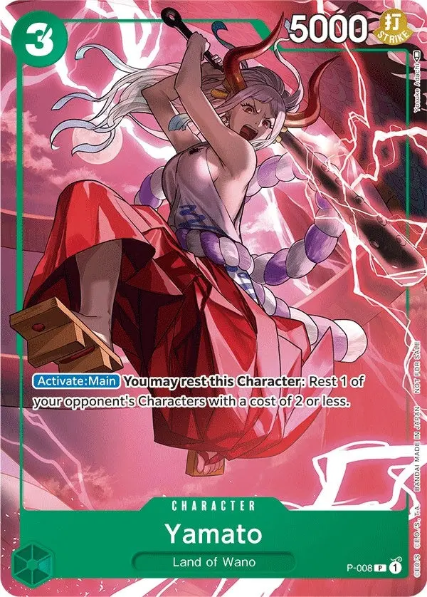 Yamato (Tournament Pack Vol. 1) (P-008) (Op-Pr) 1