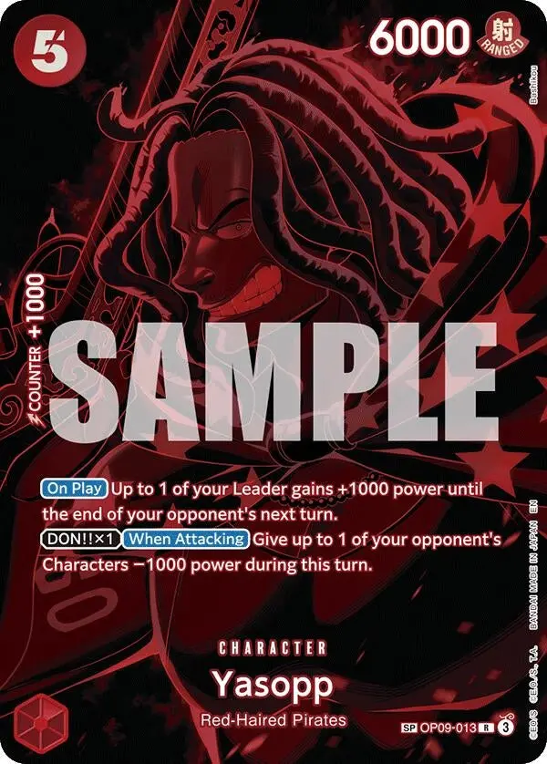 Yasopp (Sp) (Op09-013) (Op12) 1