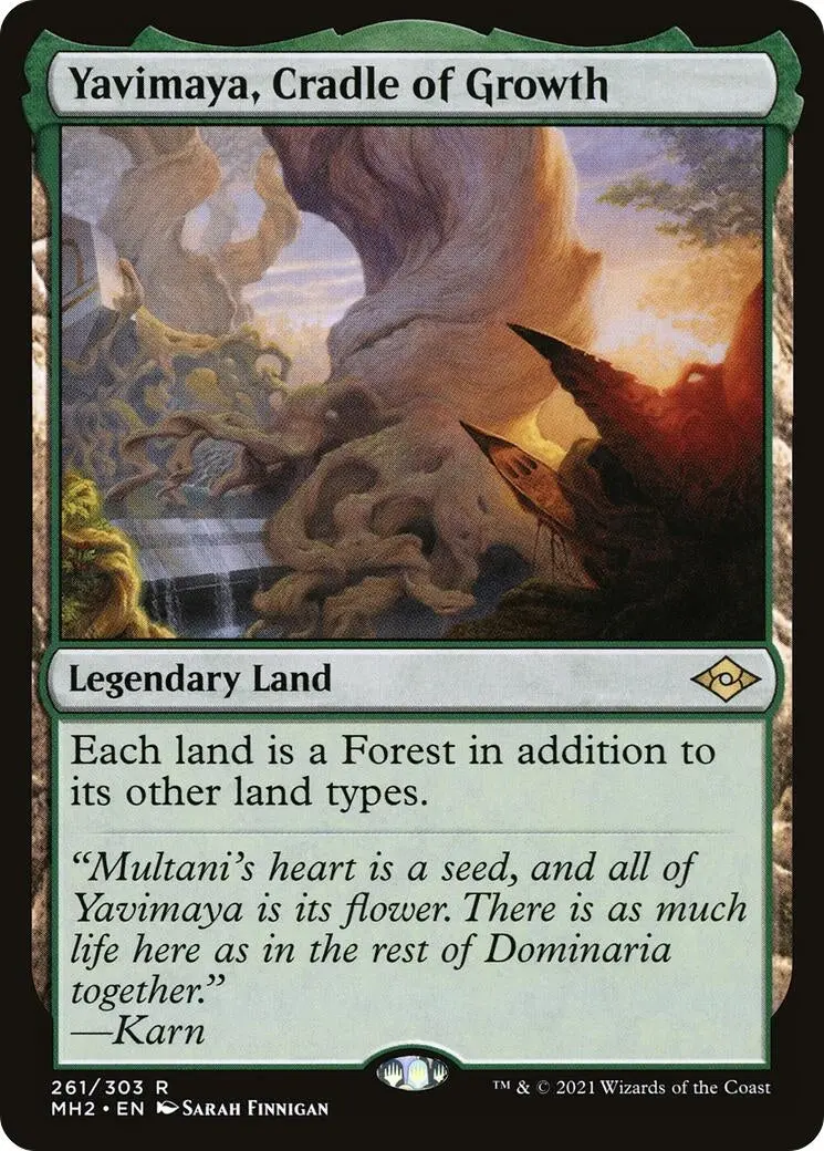 Yavimaya, Cradle Of Growth (261) (Mh2) 1