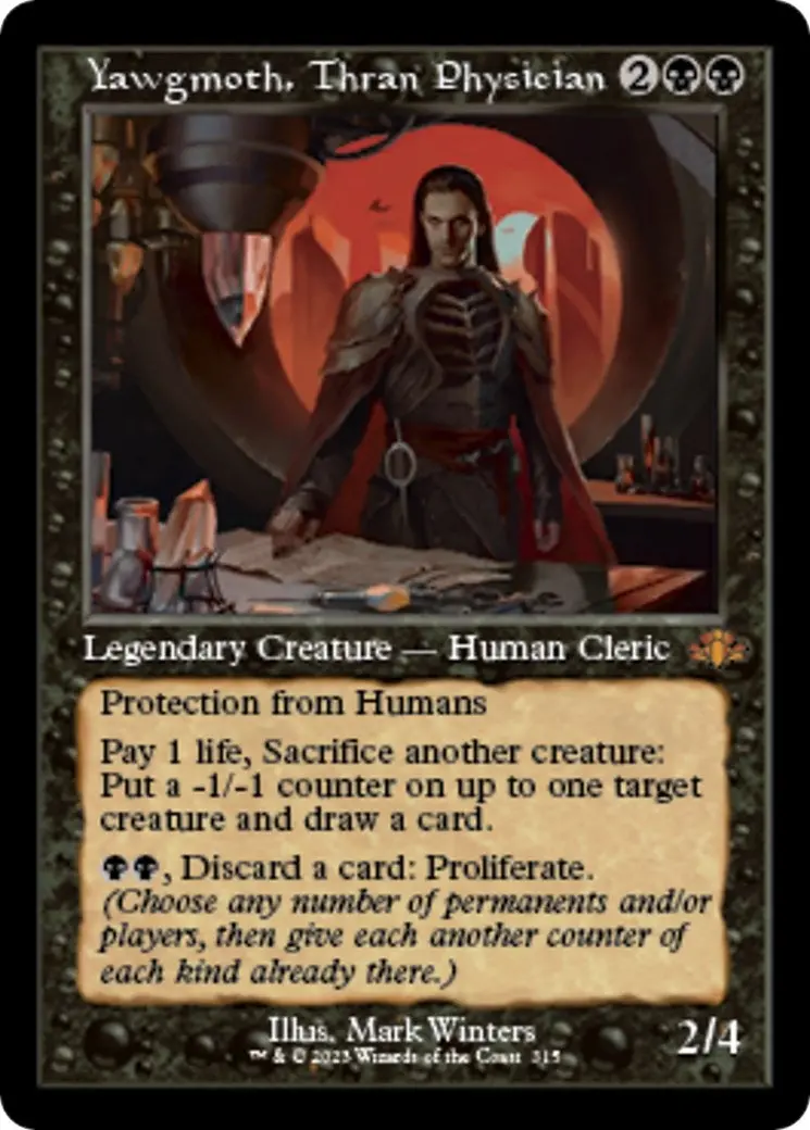 Yawgmoth, Thran Physician (Retro Frame) (315) (Dmr) 1