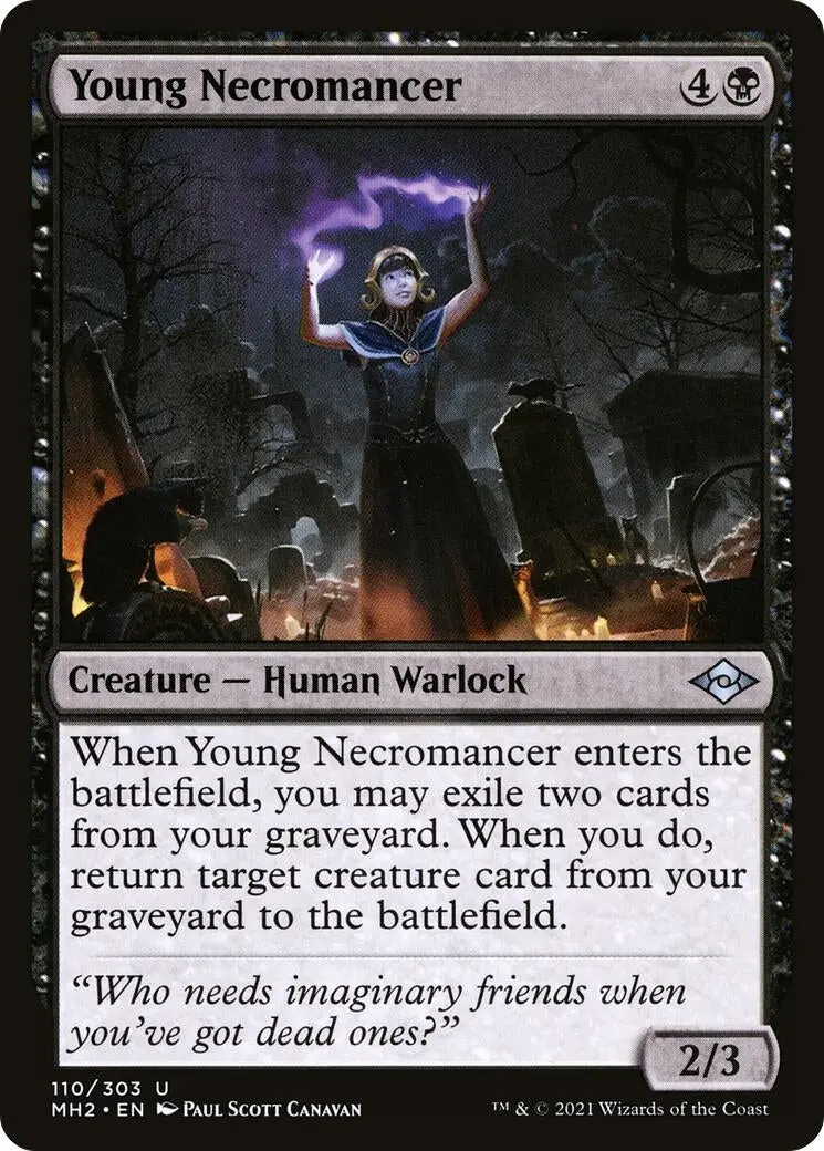 Young Necromancer (110) (Mh2) 1