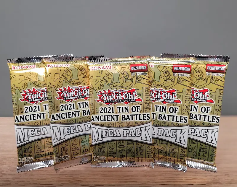 Yu-Gi-Oh! Tcg: 2021 Tin Of Ancient Battles Mega Pack 1