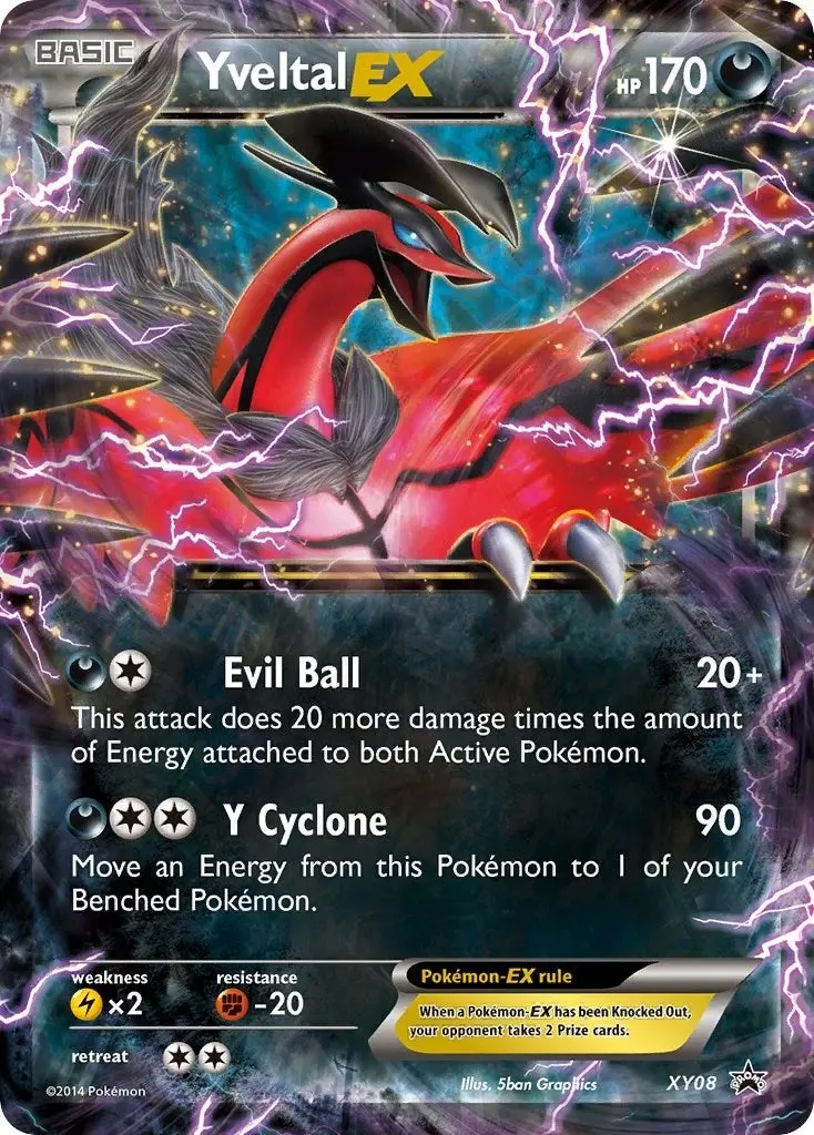 Yveltal Ex - Xy08 (Xy08) (Pr) 1