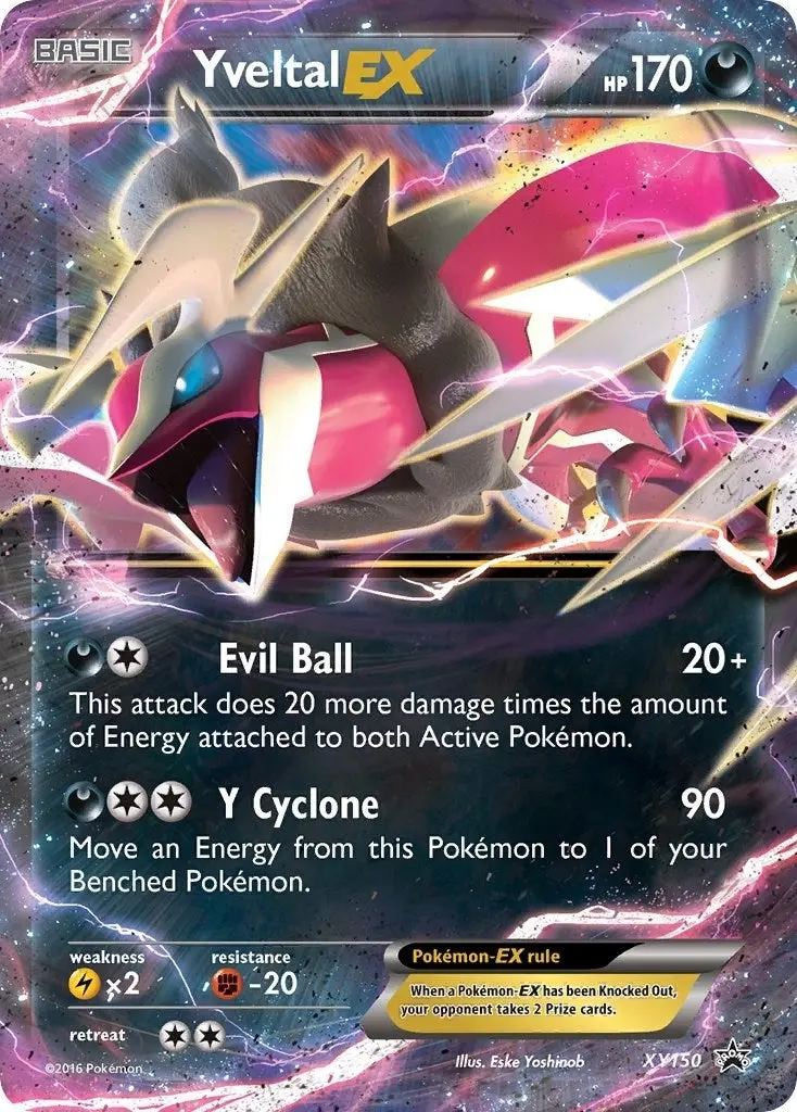 Yveltal Ex - Xy150 (Shiny) (Xy150) (Pr) 1