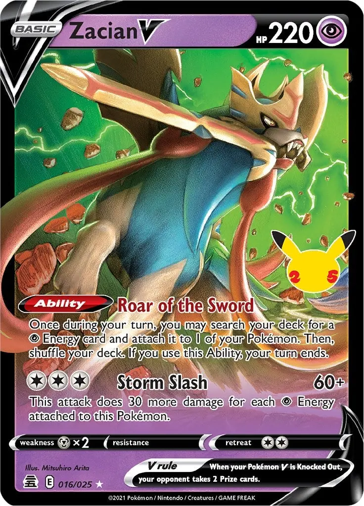 Zacian V (016/025) (Clb) 1