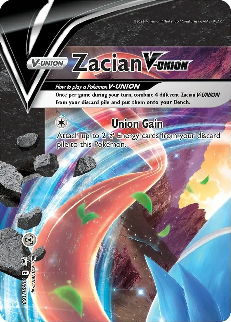Zacian V-Union - Swsh163 (Swsh163) (Swsd) 1