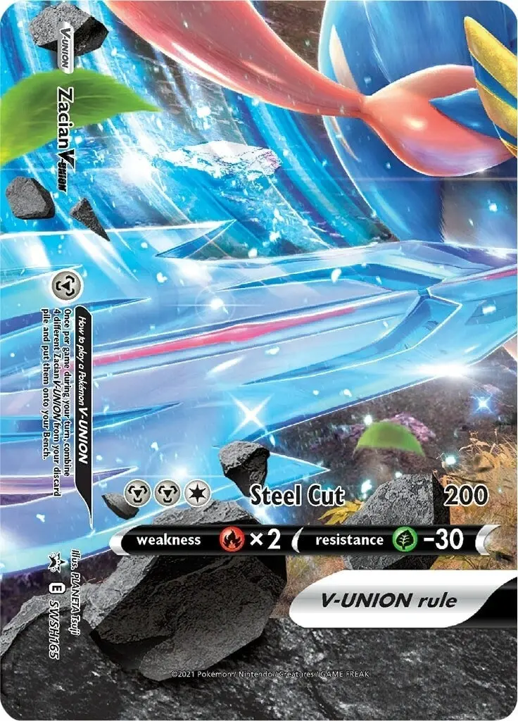 Zacian V-Union - Swsh165 (Swsh165) (Swsd) 1