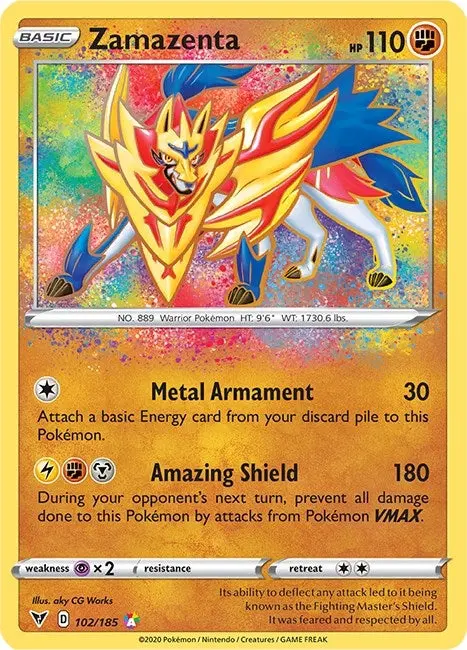 Zamazenta (102/185) (Swsh04) 1