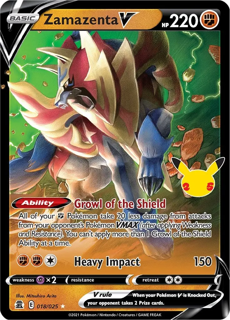 Zamazenta V (018/025) (Clb) 1