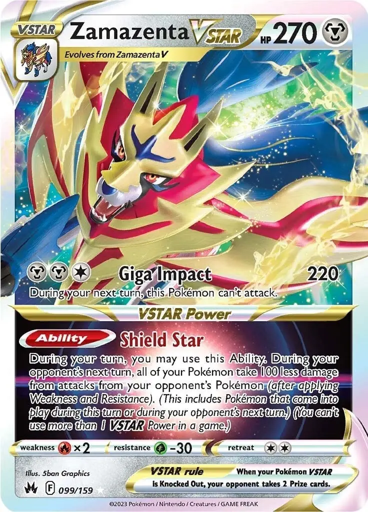 Zamazenta Vstar (099/159) (Crz) 1