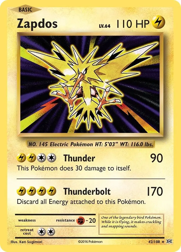 Zapdos (42/108) (Evo) 1