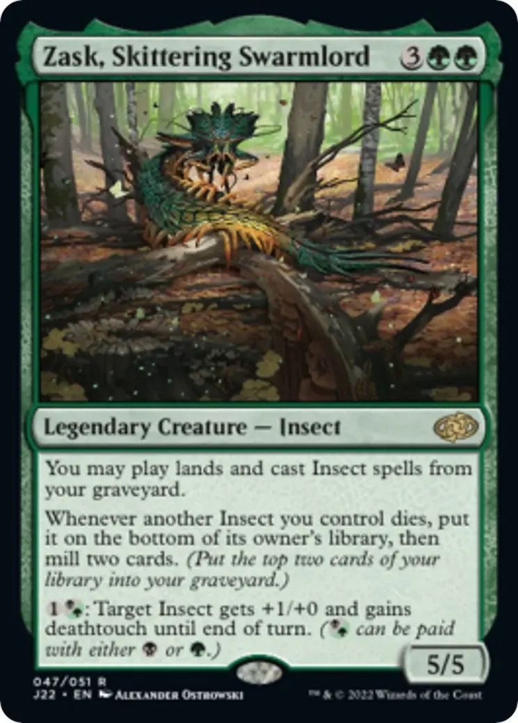Zask, Skittering Swarmlord (47) (J22) 1