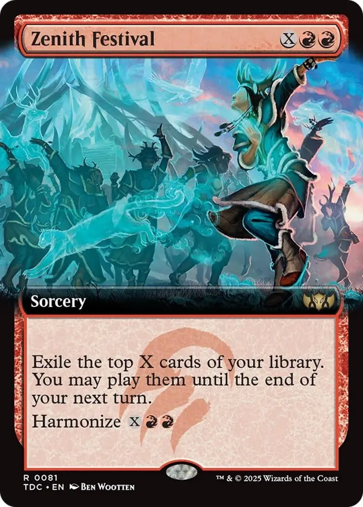 Zenith Festival (Extended Art) (81) (Tdc) 1
