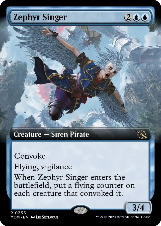 Zephyr Singer (Extended Art) (355) (Mom) 1