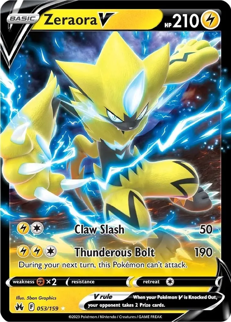 Zeraora V (053/159) (Crz) 1