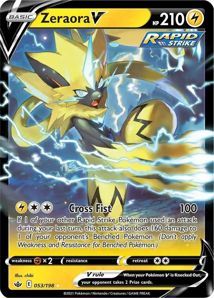 Zeraora V (053/198) (Swsh06) 1