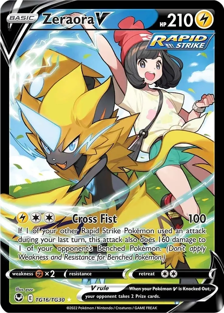 Zeraora V (Tg16/Tg30) (Swsh12: Tg) 1
