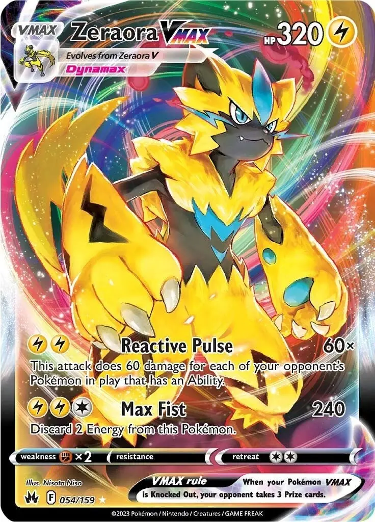 Zeraora Vmax (054/159) (Crz) 1