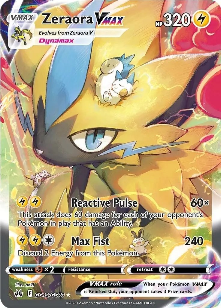Zeraora Vmax (Gg42/Gg70) (Crz:Gg) 1