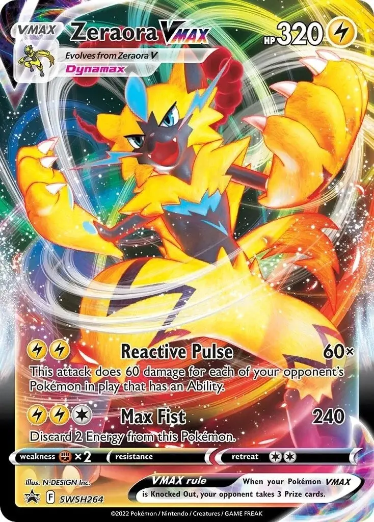 Zeraora Vmax - Swsh264 (Swsh264) (Swsd) 1
