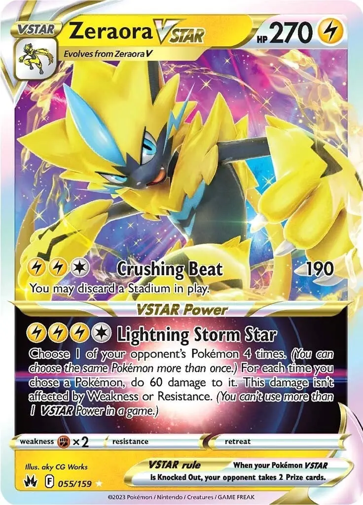 Zeraora Vstar (055/159) (Crz) 1