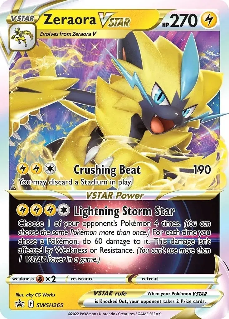 Zeraora Vstar - Swsh265 (Swsh265) (Swsd) 1