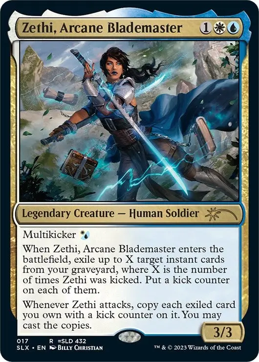 Zethi, Arcane Blademaster (17) (Slx) 1