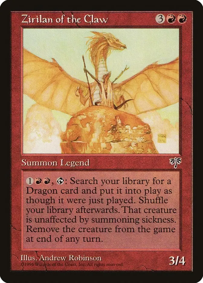 Zirilan Of The Claw (Mir) 1