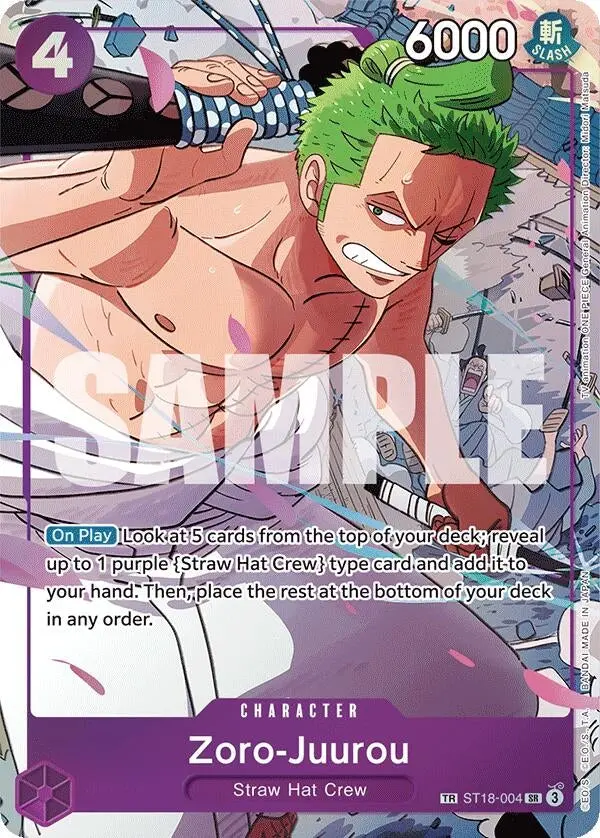 Zoro-Juurou (St18-004) (St18-004) (Op09) 1