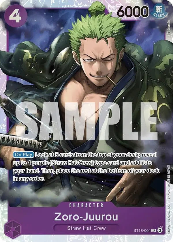 Zoro-Juurou (St18-004) (St18-004) (St-18) 1