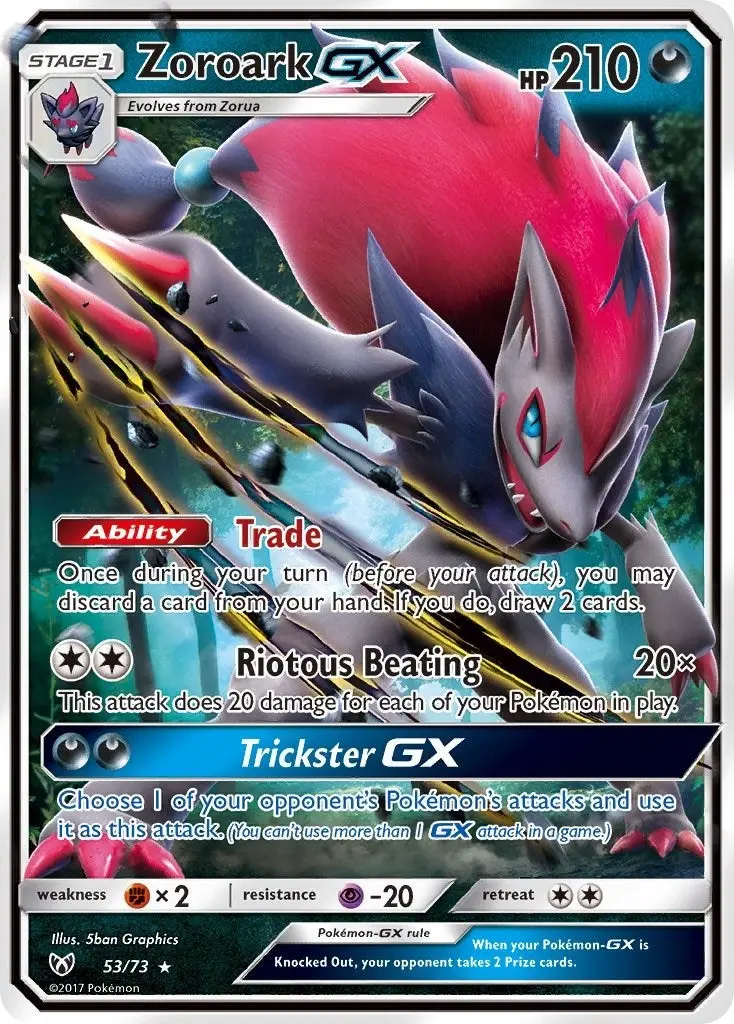Zoroark Gx (53/73) (Shl) 1