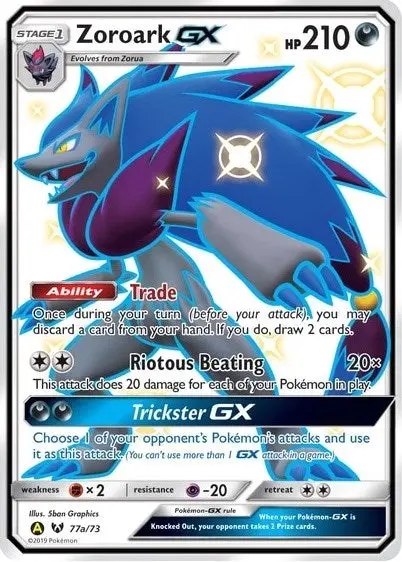 Zoroark Gx - 77A/73 (077A/073) (Pr) 1