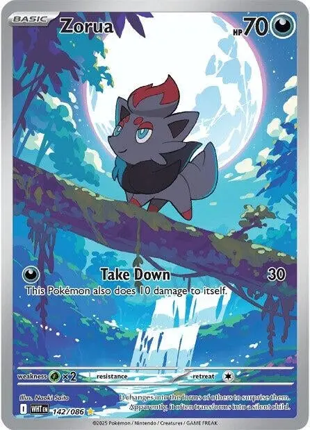 Zorua (142/086) (Wht) 1