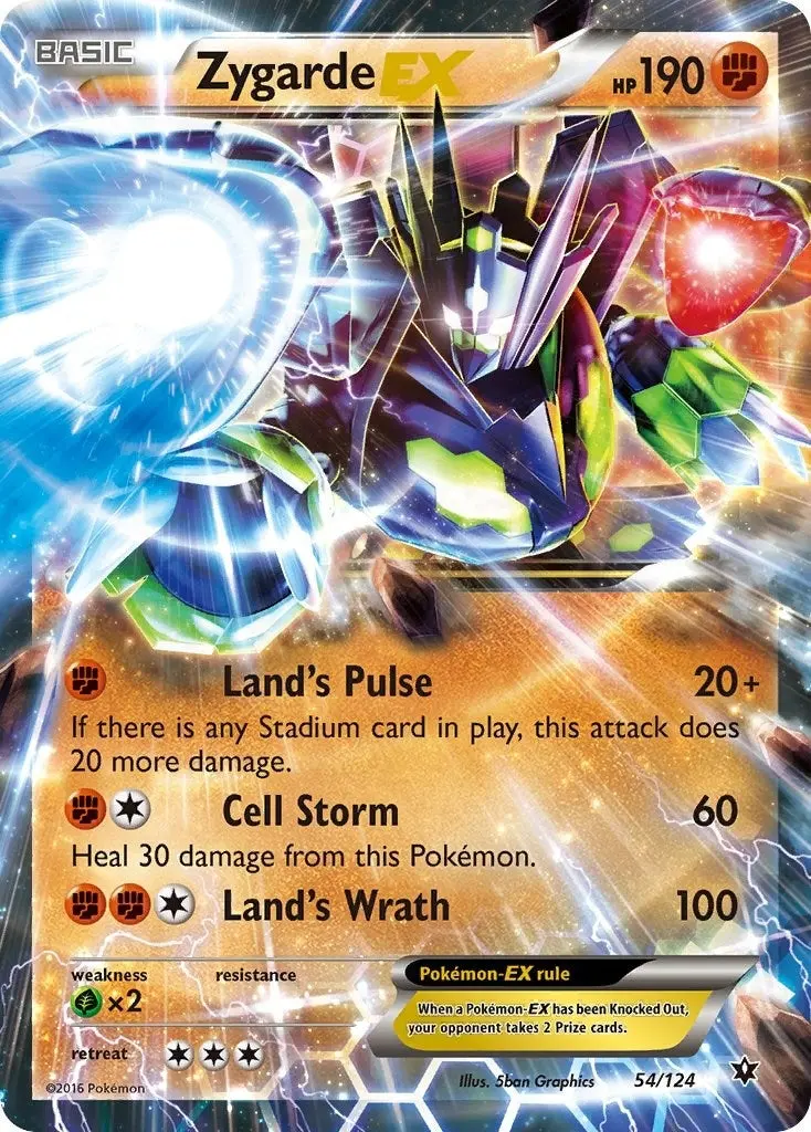 Zygarde Ex (54/124) (Fco) 1
