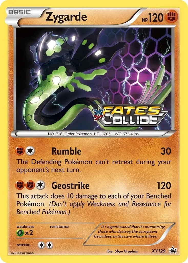 Zygarde (Prerelease) (Xy129) (Pr) 1