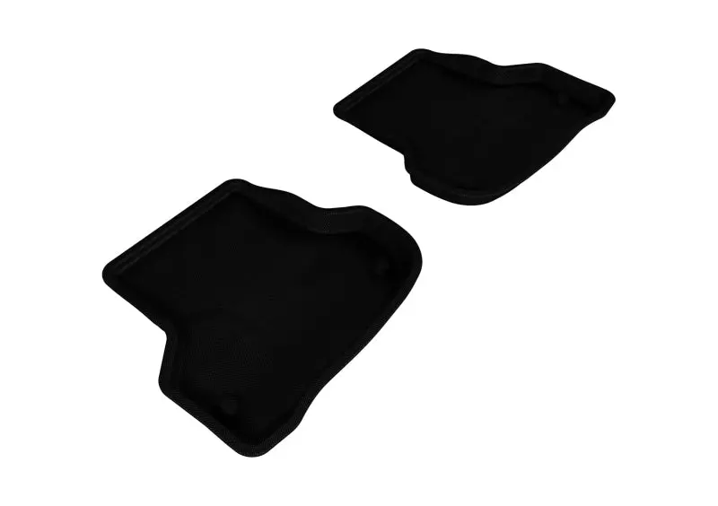 3D Maxpider Custom-Fit Second-Row Floor Mats – Black All-Weather Protection For 2006–2013 Audi A3 Kagu 1